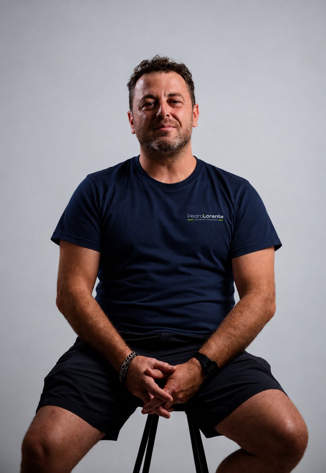 Pedro Lorente, electricista