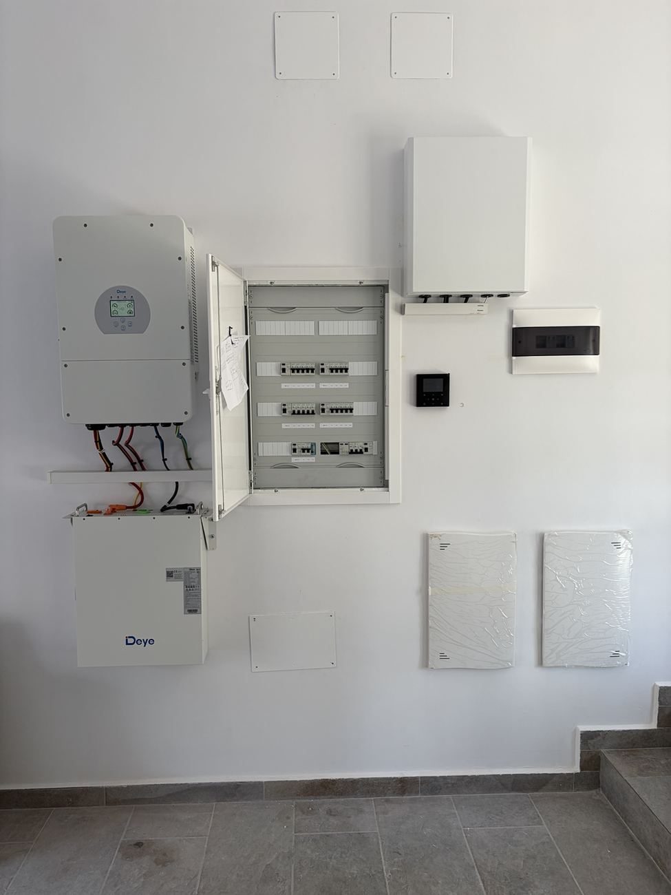 Sistema Deye y cuadro eléctrico